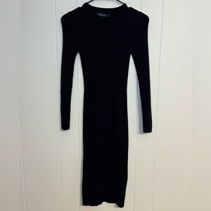 Rachel Rachel Roy black sweater dress‎ Size S